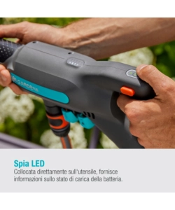 IDROPULITRICE A BATTERIA A FREDDO "ACQUACLEAN" 24 BAR 18V, SOLO CORPO MACCHINA