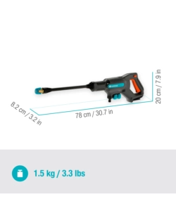 IDROPULITRICE A BATTERIA A FREDDO "ACQUACLEAN" 24 BAR 18V, SOLO CORPO MACCHINA