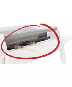KIT ARROSTICINI PER BARBECUE A CARBONE ETNA - LISA