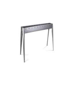 CUOCISPIEDINI A CARBONELLA LISA "MIAMI 800 F" IN FERRO ALLUMINATO  106X36X83 CM