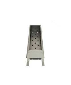 CUOCISPIEDINI A CARBONELLA LISA "TORINO 50" IN FERRO ALLUMINATO 50X32,5X49,5 CM