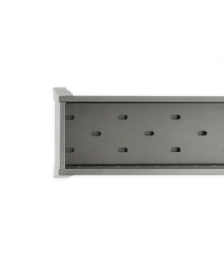 CUOCISPIEDINI A CARBONELLA LISA "TORINO 50" IN FERRO ALLUMINATO 50X32,5X49,5 CM