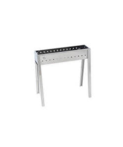 CUOCISPIEDINI A CARBONELLA LISA "MILANO 50" IN ACCIAIO INOX 50X32,5X49,5 CM