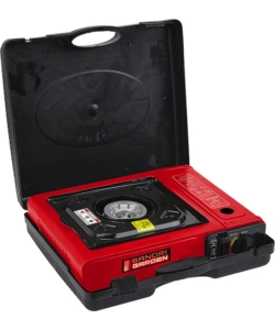 FORNELLO A GAS PORTATILE CON 1 FUOCO, 34X29X12 CM - SANDRIGARDEN