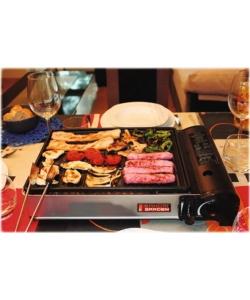 BARBECUE A GAS PORTATILE TASMANIA 45X33X10 CM - SANDRIGARDEN