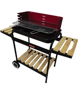 BARBECUE A CARBONELLA SANDRIGARDEN "VIGOR CALIPSO" CON RUOTE 103X37X89 CM