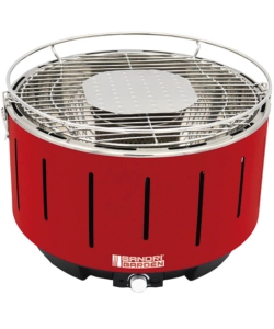 BARBECUE A CARBONELLA SMOKELESS PORTATILE  DA TAVOLO, DIAMETRO 34X24H CM - SANDRIGARDEN