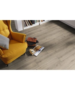 PAVIMENTO LAMINATO 8 MM ROVERE ARGENTO 2,131 MQ, 8X193X1380 MM - KIMONO