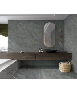 PIASTRELLA MURO SPC 3 MM PIETRA GRIGIO CARDIFF 2,506 MQ, 3X457X914 MM - KIMONO