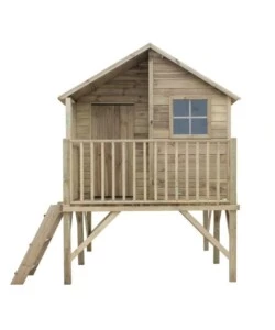 CASETTA DA GIARDINO PER BAMBINI DOMUS "LEONARDO" IN LEGNO 175X226X250,5 CM