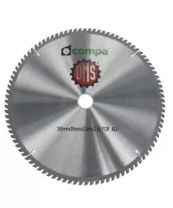LAMA A DISCO PER TRONCATRICE COMPA DIAMETRO 250 MM Z80 PER TAGLIO ALLUMINIO