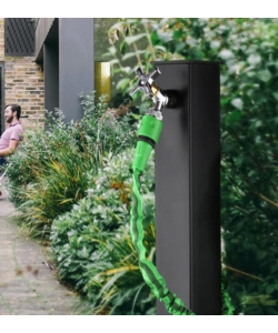 FONTANA DA GIARDINO VEDOVELLA KAM "NOTTINGHAM" NERO 12X12X98 CM