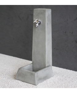 FONTANA DA GIARDINO VEDOVELLA "MALMO" GRIGIO, 27,5X35,5X77 CM - KAM