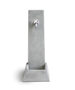 FONTANA DA GIARDINO VEDOVELLA "MALMO" GRIGIO, 27,5X35,5X77 CM - KAM