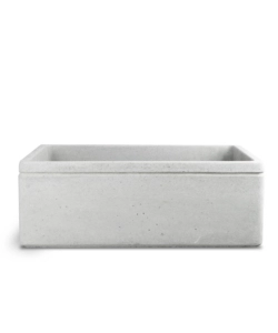 LAVELLO DA GIARDINO "LISBONA" GRIGIO, 50X40X18 CM - KAM