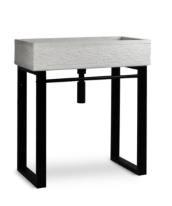 SUPPORTO PER LAVELLO DA GIARDINO "MESETA XL", 65X34X65 CM - KAM