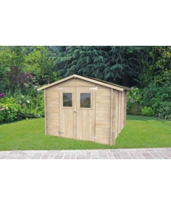 CASETTA IN LEGNO DA GIARDINO ALCE "HOBBY" IN ABETE 248X248X217 CM