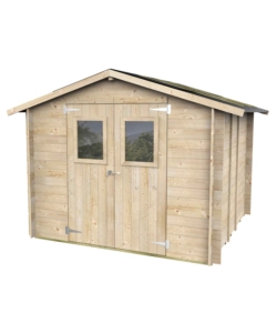 CASETTA IN LEGNO DA GIARDINO ALCE "HOBBY" IN ABETE 248X248X217 CM