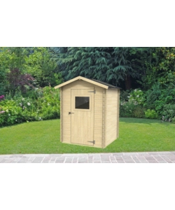 CASETTA IN LEGNO DA GIARDINO ALCE "FLAVIA" IN ABETE 146X130X194 CM