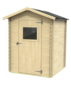 CASETTA IN LEGNO DA GIARDINO ALCE "FLAVIA" IN ABETE 146X130X194 CM