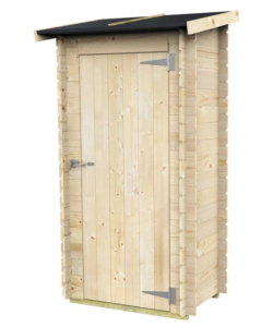 CASETTA IN LEGNO DA GIARDINO ALCE "ARTURO" IN ABETE 98X64X188 CM