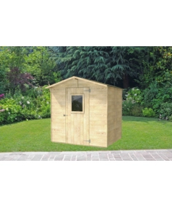 CASETTA IN LEGNO DA GIARDINO ALCE "VANIGLIA" IN ABETE 200X207X214 CM