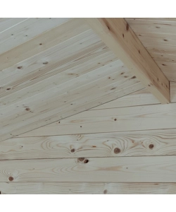 CASETTA IN LEGNO DA GIARDINO ALCE "VANIGLIA" IN ABETE 200X207X214 CM