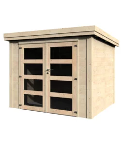 CASETTA IN LEGNO DA GIARDINO DECOR ET JARDIN "PICO" IN ABETE BIANCO NORDICO 269X240X213 CM