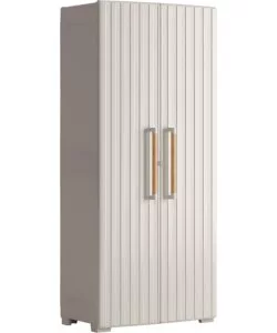ARMADIO IN RESINA ALTO KETER "GROOVE" BEIGE, 80X45X180 CM