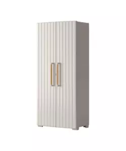 ARMADIO ALTO MULTISPACE KETER "GROOVE" IN RESINA BEIGE 80X45X180 CM