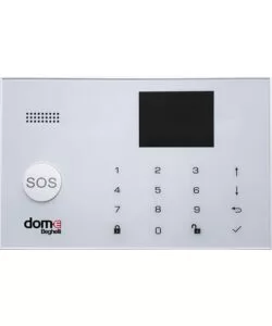 KIT ANTINTRUSIONE "DOM-E" BEGHELLI CON SISTEMA DI ALLARME WIRELESS WIFI/GSM