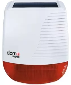 SIRENA ALLARME DA ESTERNO AUTOALIMENTATA A BATTERIA A CONTROLLO WIRELESS