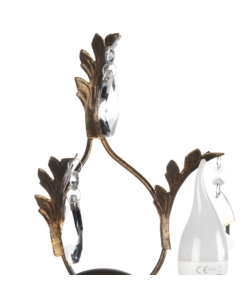APPLIQUE "TERESA" BRONZO, E14