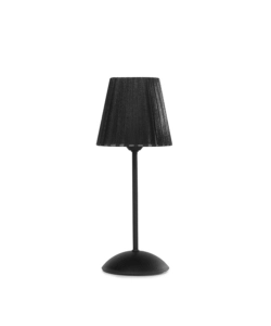 LAMPADA DA TAVOLO "LORIS" NERO, E14