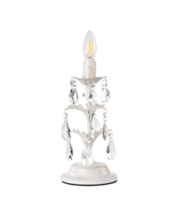 LAMPADA DA TAVOLO "TERESA" AVORIO, E14