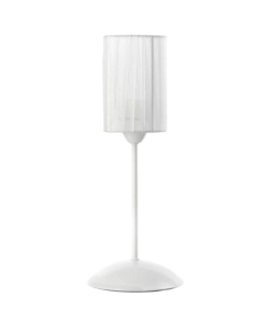 LAMPADA DA TAVOLO "GALASSIA" BIANCO, E14