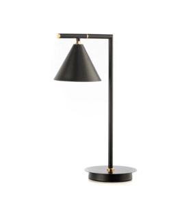 LAMPADA DA TAVOLO "TAKA" NERO, E27