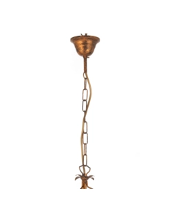 LAMPADARIO A 3 LUCI "TERESA" BRONZO, E14