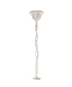 LAMPADARIO A 5 LUCI "TERESA" AVORIO, E14