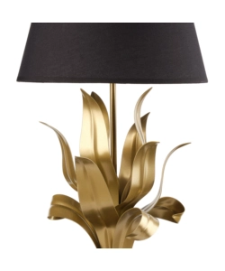 LAMPADA DA TAVOLO "DRUSILLA" NERA E ORO, E27