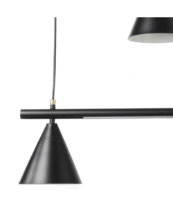 LAMPADA A SOSPENSIONE "TAKA" CON LED E 2 LUCI,  4000K E14