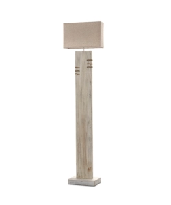 PIANTANA "GEA" LEGNO E CORDA, E27