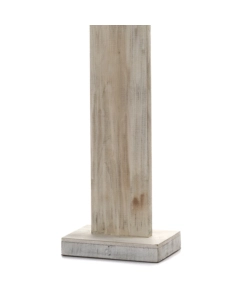 PIANTANA "GEA" LEGNO E CORDA, E27