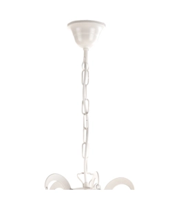 LAMPADARIO A 5 LUCI "JANE" BIANCO, E14