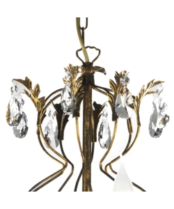 LAMPADARIO A 8 LUCI "TERESA" BRONZO, E14