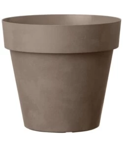 VASO DA GIARDINO "LIKE" COLOR CARAMELLO, 22 CM