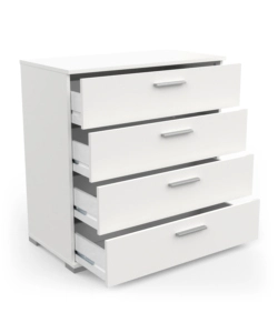 CASSETTIERA 4 CASSETTI "IZZY" BIANCO OPACO 79,7X41,9X82,6 CM