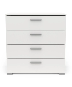 CASSETTIERA 4 CASSETTI "IZZY" BIANCO OPACO 79,7X41,9X82,6 CM