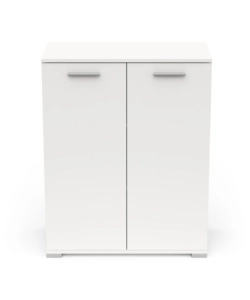 MOBILE 2 ANTE "IZZY" BIANCO OPACO, 79,7X35,1X101,7 CM