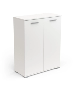 MOBILE 2 ANTE "IZZY" BIANCO OPACO, 79,7X35,1X101,7 CM
